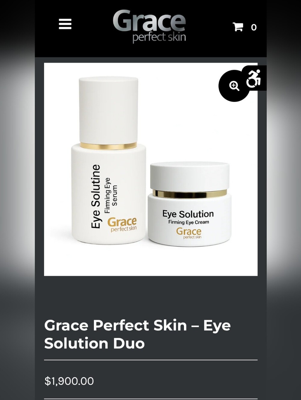 GRACE Eye Solution Firming Eye Cream & Firming Eye Serum Duo - Picture 6 of 6